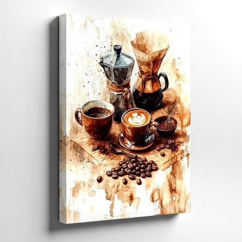 Wall art coffee kitchen - coffee,
