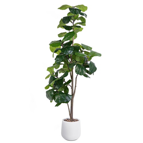 Artificial fiddle leaf tree - leaf,