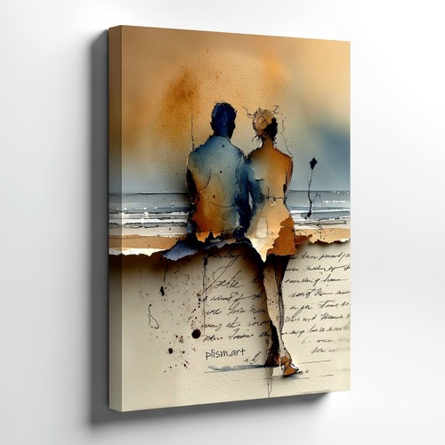 Wall art abstract - wall,
