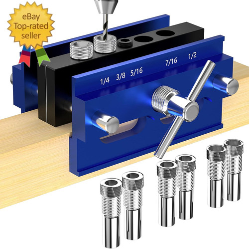 Self centering dowel - dowel, jig