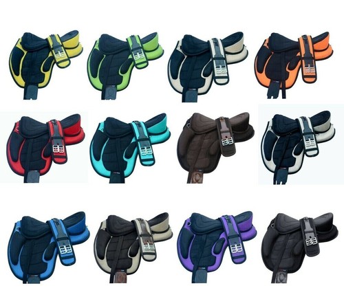 Synthetic treeless saddle - treeless,