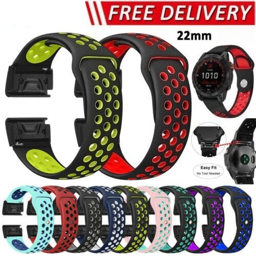 22mm quick fit silicone watch - quick,