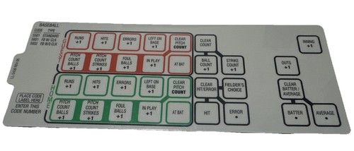 New daktronics sport insert - new,