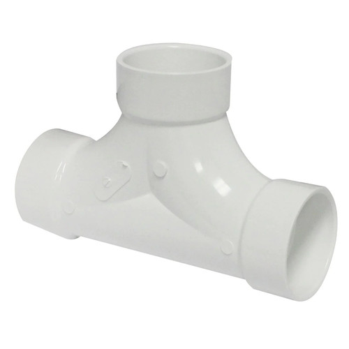 Pvc dwv two way cleanout - 6",