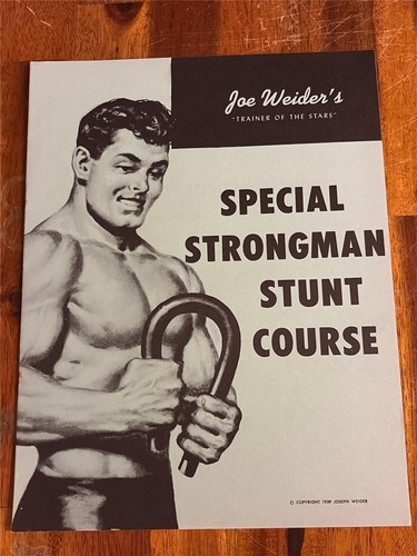 Joe weider special strongman - joe, "special