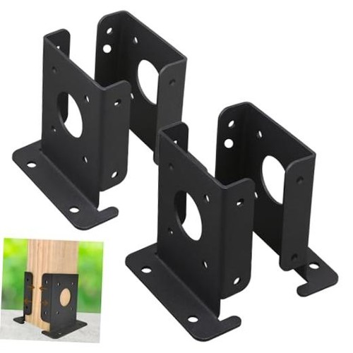4pcs adjustable 4x4 wood fence - 4pcs,