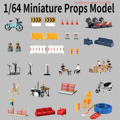 Miniature props diorama - miniature,