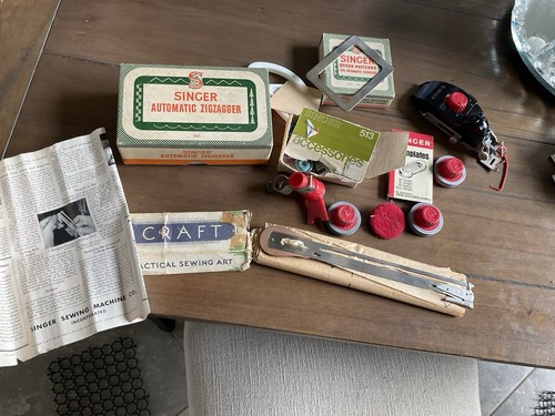 Vintage lot singer sewing - singer,