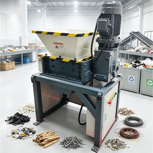 Dual shaft industrial shredder - shaft,