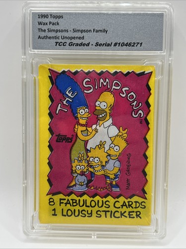 1990 topps the simpson family - 1990,