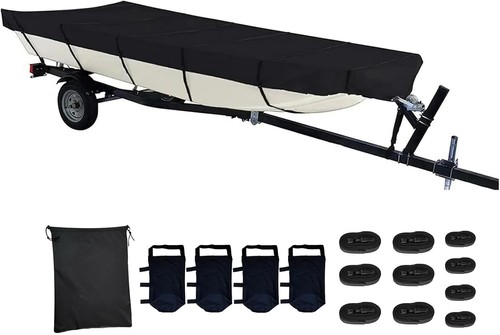 16ft jon boat - 16ft, cover-