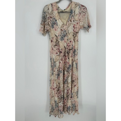Starina floral crinkle maxi - floral,