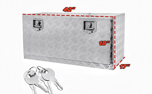 Aluminum truck tool box - truck,
