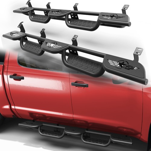 Raised running boards side - running,