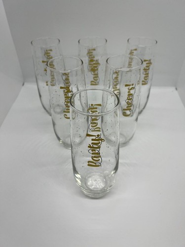 Stemless champagne glass - champagne,
