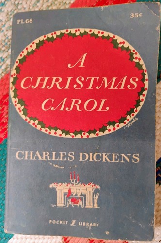 Vintage christmas carol - a,