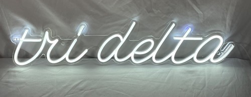 Tri delta light sign - delta, up