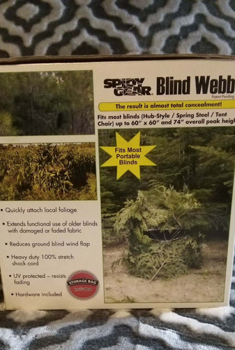 New spidy gear hunting blind - spidy,