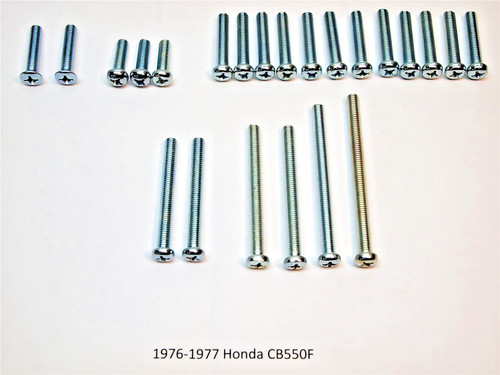 Honda cb550f right - and, left