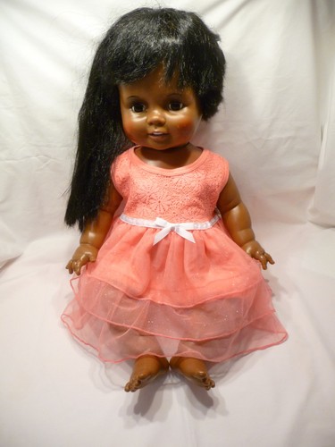 1972 ideal baby crissy african - 1972,