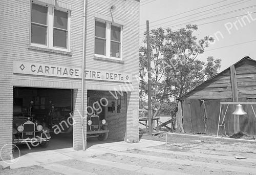 1939 fire station and bell - fire,