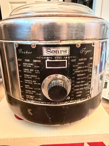 Vtg sears kenmore deep - sears,