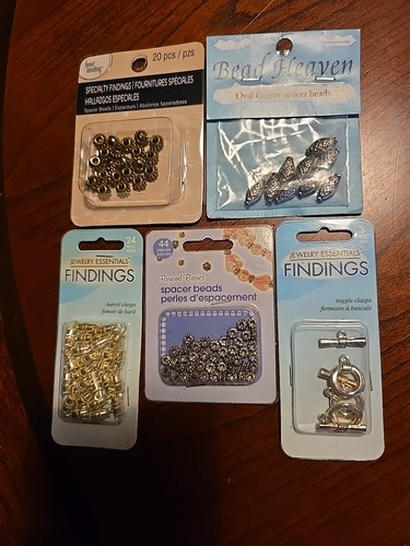 Spacer beads barrel clasps - spacer, &