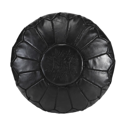 Black stuffed handmade - black,
