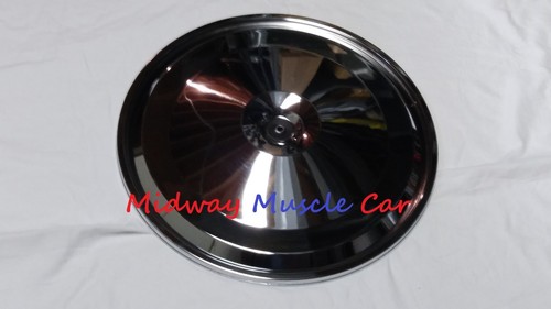 Chrome air cleaner - chrome, lid