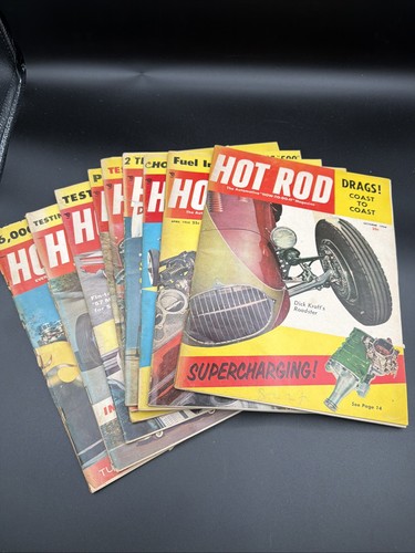 Hot rod magazine - lot, of