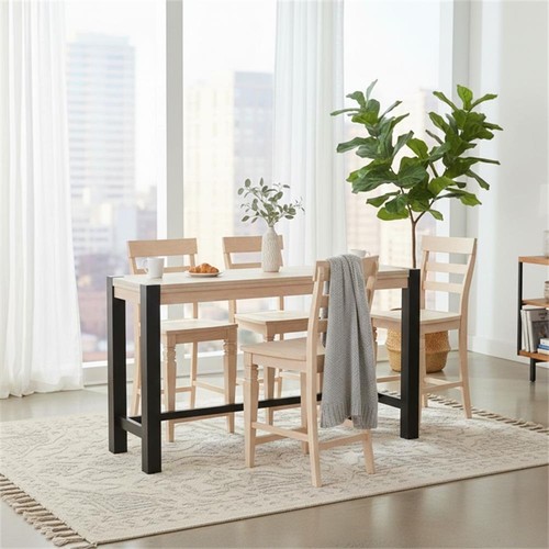 Unfinished solid wood tall - unfinished,