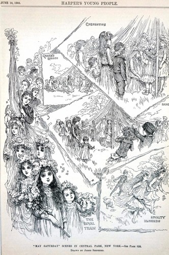 Central park 1885 - ny, may