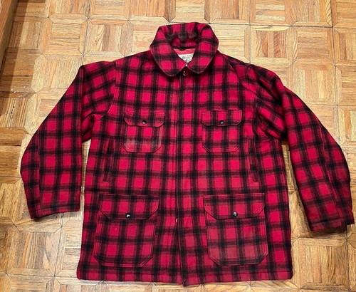 Vintage woolrich mackinaw wool - vintage,