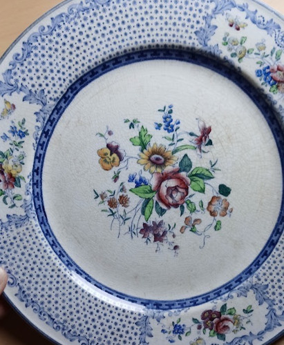 Antique cauldon england 2937 - cauldon,