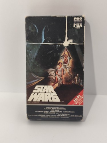 Vhs star wars 1987 - wars,