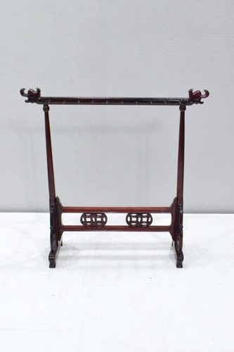 Chinese rosewood dragon end - chinese,