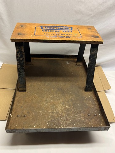 Vintage craftsman creeper seat - vintage,