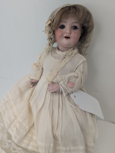 Antique german bisque doll - bisque,