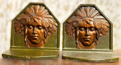 Antique cast iron handsome - iron, "handsome