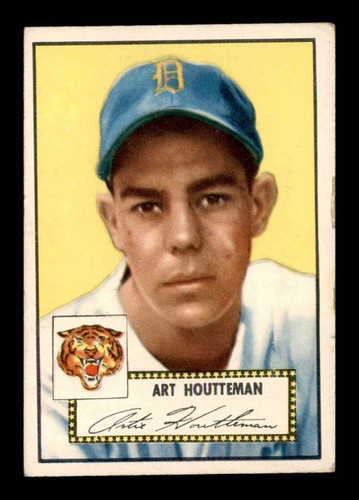 1952 topps 238 art houtteman - #238,