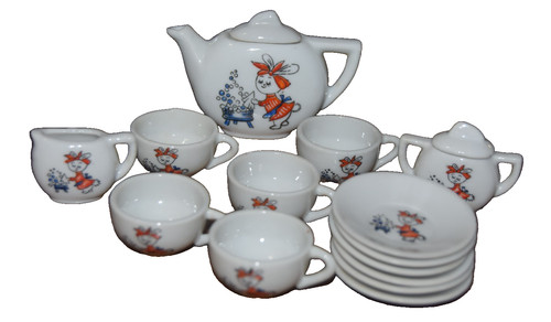 Vintage porcelain childrens - vintage,