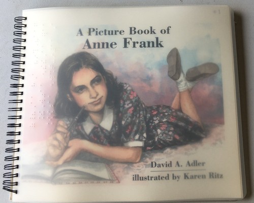 Braille book picture - "a,