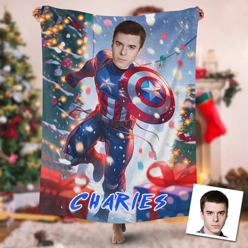 Custom captain blanket - captain,