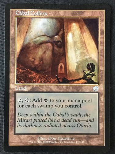 Mtg torment 139 - cabal, coffers