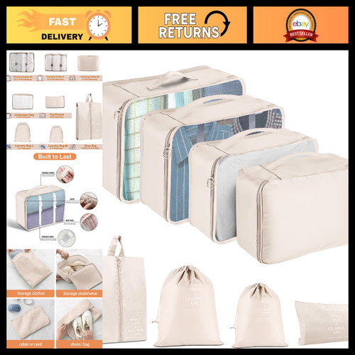 Travel packing cubes - travel, 8