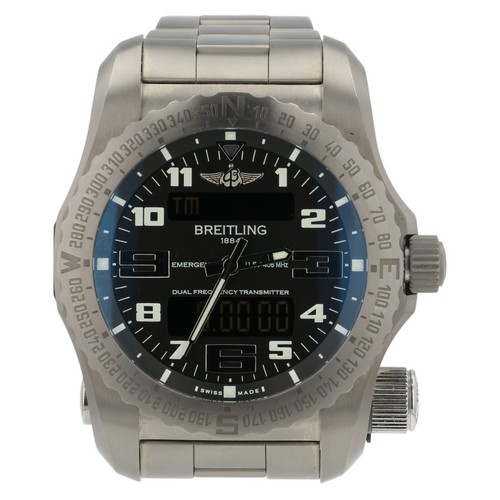 Breitling emergency black dial - black,