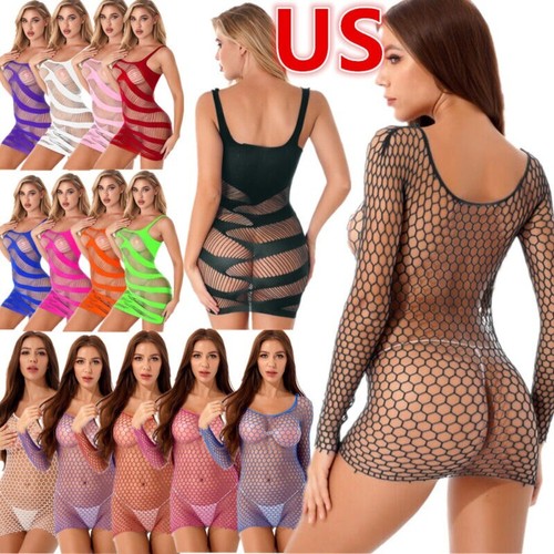 Womens sexy fishnet mini - womens,