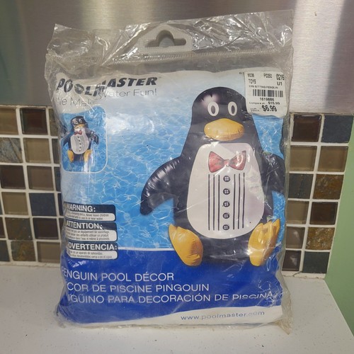 Poolmaster penguin pool décor - poolmaster,