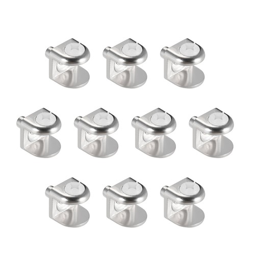 10pack glass shelf bracket - 10pack, of