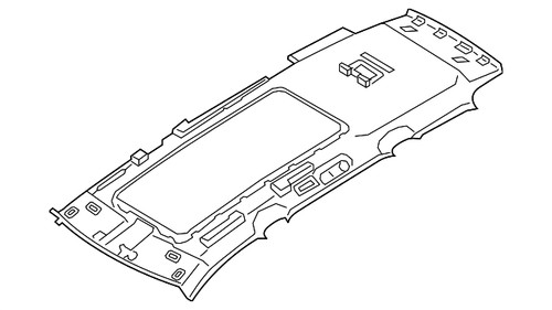 Genuine volkswagen headliner - genuine,
